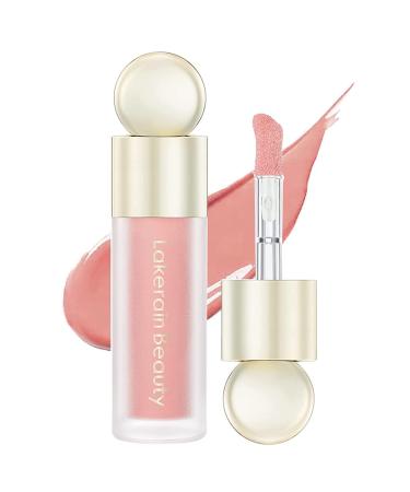 Zalati Liquid Blush 75ml Soft Cheek Color Cream Blusher Waterproof Long Lasting for Eyes Face Lips Pink