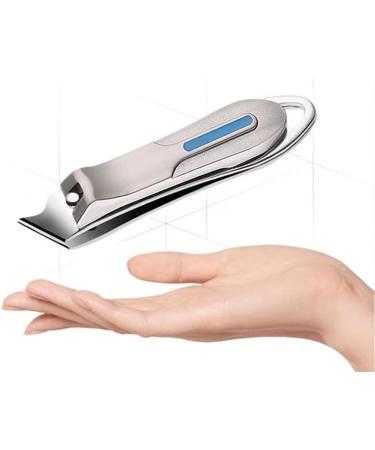 OUSIKA Nail Clippers Stainless Steel Nail Clippers Manicure Fingernail Cutter Thicken Hard Oblique Flat Toenail Scissors Tools Nails - Buy Online on GoSupps.com