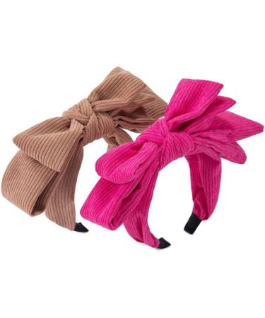 TQUXNGA Layered Bowknot Headbands for Woman Anti Slip Headbands Skincare Wide Brim Headband for Girls Washing Face Makeup Black - Buy Online on GoSupps.com