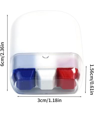  Xinhuju Face Paint Panels | Sport Sweat Resistant Waterproof Long Lasting Sports Face Paint Foundation Foundation 3 Colors Paint Markers For Fans Of - Buy Online on GoSupps.com