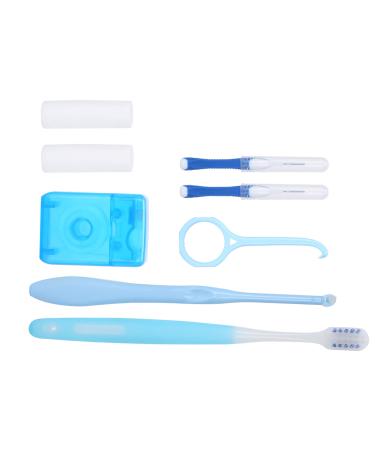 Orthodontic oral care set braces cleaning brush interdental brush orthodontic wax tools.Effect: The interdental brush is designed so that