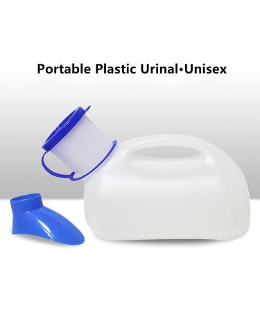 Unisex Urinal -1000ML with A Lid and Funnel for Old Man Child and Diabetes for Car Camping Outdoor Travel Happy - Buy Online on GoSupps.com