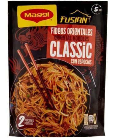  Italian Gourmet E.R. Maggi Fusian Classic Flavour Pasta with Spices (2 Servings) 121g + Gourmet Italian Polpa 400g - Buy Online on GoSupps.com