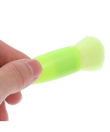 NOLITOY Travel Makeup Brush Set - Complete Cosmetic Brushes Kit with Case & Mirror | Cute Green Brush Set for Eyeshadow Powder Foundation & Lipstick - Perfect for International Shipping - Buy Online on GoSupps.com