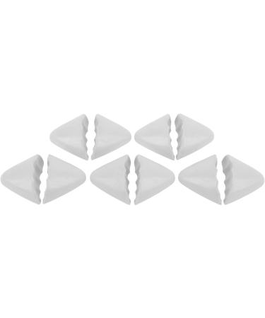 5 Pairs Toe Inserts - Soft PU Foam Fillers for Big Loose Half Size Shoes - Versatile Grey Toe Support - Buy Online on GoSupps.com