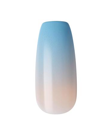 Gold Finger GF98 Full Cover Gel Long Nails Kit with Glue - Glam Ready-to-Wear Gel Manicure - Buy Online on GoSupps.com