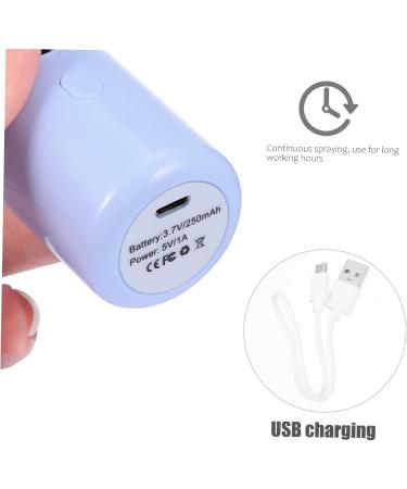 FOMIYES Moisturizer Air Diffuser Air Humidifier Small Mister Humidifier Face Steamer Travel Eyelash 3.8x3.8x10.8cm Blue - Buy Online on GoSupps.com