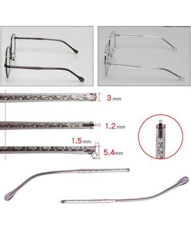 CELIKA Purple Glasses Holder & Replacement Temples - Anti-Slip Ear Hooks for Secure Fit | 1 Pair - Buy Online on GoSupps.com