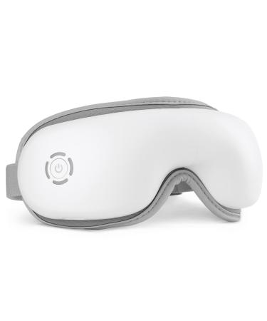 Eye massager electric eye massager with heat vibration and Bluetooth music eye massager with 5 modes massager helps with dark circles and dry eyes gifts for family white - Buy Online on GoSupps.com
