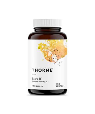 Thorne Research - Sacro-B - Beneficial Yeast for the GI Tract - 60 Capsules