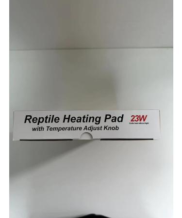 FIPASEN Reptile Heating Mat with Temperature Adjustment 8x12 Inch Terrarium Heat Mat for Tortoise/Snakes/Lizard/Gecko/Hermit Crab/Frog/Spider/Insect Breeding/Plant Box - Upgraded Reptile Heating Pad 8" X 12" with Adjust Knob - Buy Online on GoSupps.com
