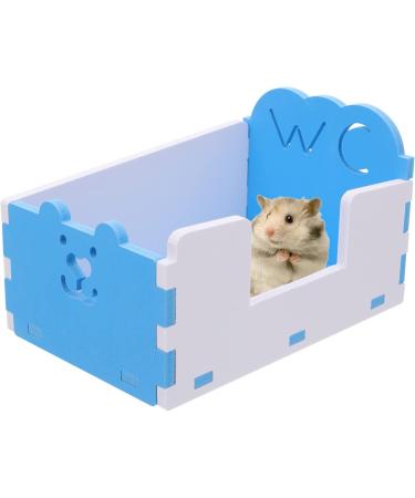 Yardwe 2 Pcs Hamster Toilet Critters Detachable Guinea Toilet Basin Chinchilla Toilet PVC Bathtub Small 15x10cmx2pcs Bluex2pcs - Buy Online on GoSupps.com