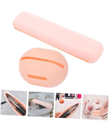 MAGICLULU 1set Powder Puff Storage Box Silica Gel Beauty Egg Miss Fashion Pink Pink 20X4.8CM - Buy Online on GoSupps.com