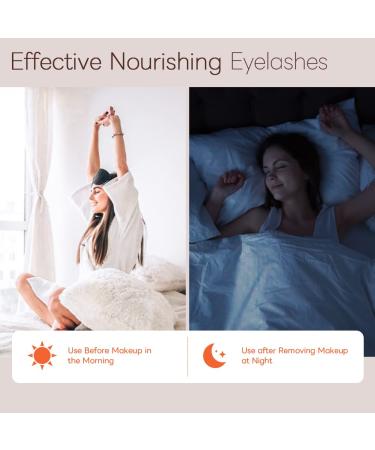 Premium Lash Serum for Longer, Fuller Natural Lashes & Brows - 5ML - Buy Online on GoSupps.com