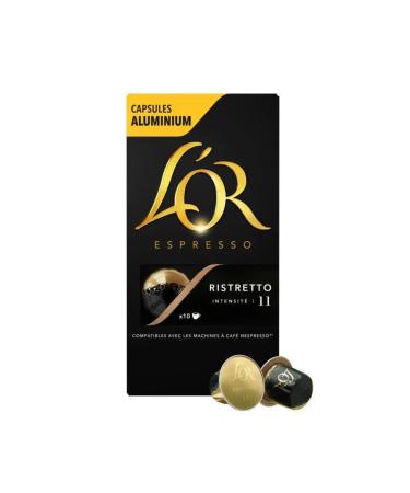 Café L'OR Espresso ristretto intensity 11-10 capsules