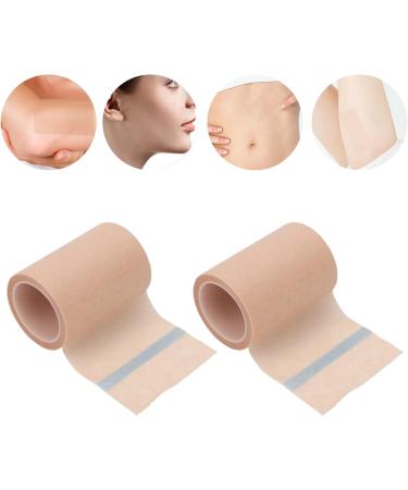 2pcs Self Adhesive Scar Cover Sheets - Skin Color, Breathable & Waterproof for All Types of Scars - Buy Online on GoSupps.com