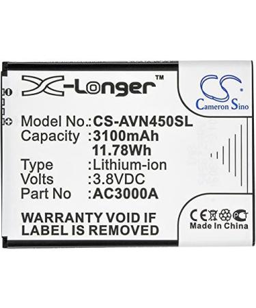 Buy SPANN Battery Replacement for Archos 45 Neon - AC3000A AC3000B 3.8V | International Shipping Available - Buy Online on GoSupps.com