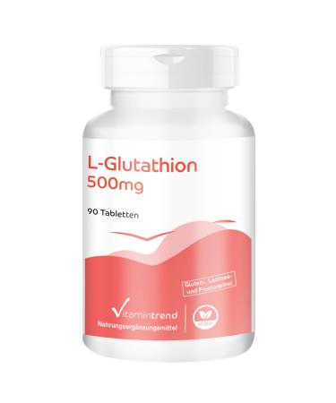 L-Glutathione 500mg - Reduced - 90 tablets - Vegan | Vitamintrend