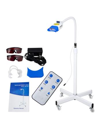 Professional Teeth Whitening Machine LED Light  Mobile 36W Dental Teeth Whitening Lamp Bleaching  Tooth Whitener 3 Colors Blue/Red/Purple Light with Remote Control Mobile Teeth Whitening Machine