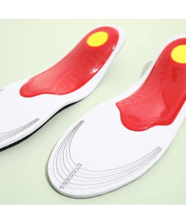 Arch Support Orthopedic Insoles Insoles for Men and Women Shock Absorption Comfortable Insoles Shoe Inserts Insoles for Flat Feet Feet Pain Plantar Fasciitis Insoles Over Pronation (Large) - Buy Online on GoSupps.com