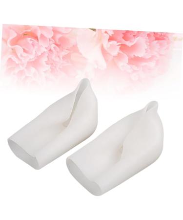 FRCOLOR Silicone Heel Guards - Height Increase Inserts & Cushions - Medium White Shoe Lifts - Buy Online on GoSupps.com