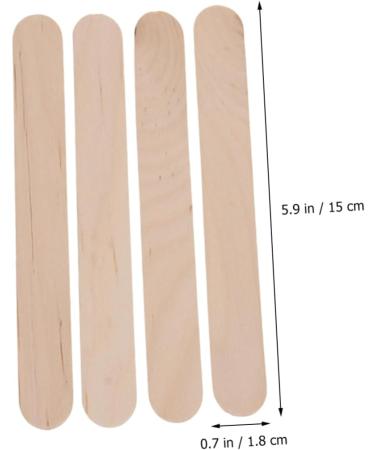 Angoily 50-Piece Wax Applicator Set - Wooden & Bamboo Spatulas for Easy Wax Application - Ideal for Women - Buy Online on GoSupps.com