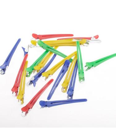 20pcs Colorful Hair Clips | Hairdressing Sectioning Clips for Perfect Hairstyles - Shop Internationally - Buy Online on GoSupps.com