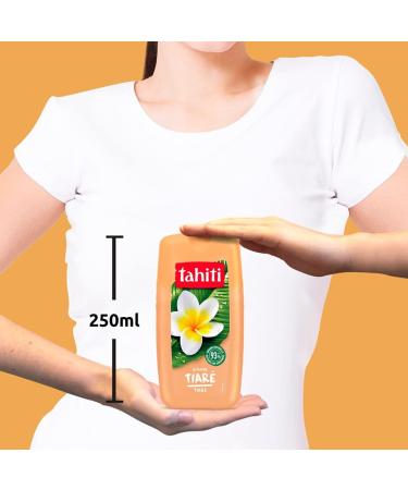 TAHITI - Tahiti Tiare Sensuelle Shower Gel - pH Neutral - Respects the Natural Skin Protection Barrier - Pack of 2 x 250 ml B - Buy Online on GoSupps.com