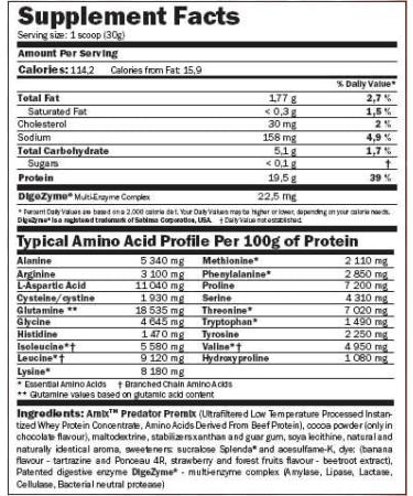 Buy AMIX PREDATOR (2 kg) + CARNITINE PRO - COOKIES | Premium International Shipping - Best Prices & Quality - Buy Online on GoSupps.com