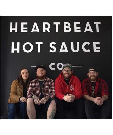 Heartbeat Hot Sauce - Scorpion 177ml - Small Batch & Handmade Vegan Gluten Free Preservative Free Featured on Hot Ones Season 13 (3 pack) 177 ml (Pack of 3) - Buy Online on GoSupps.com