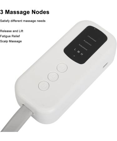 Electric Head Massager & Air Compression Headband 360 Massage 3 Strength Levels for Ultimate Relaxation - Buy Online on GoSupps.com