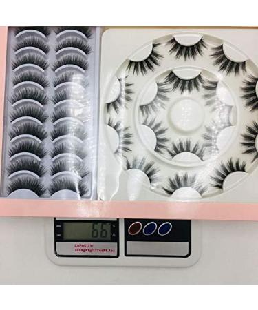 Desikixudy 18 Pairs False Eyelashes Natural Wispy Fluffy Dramatic Volume Lashes Extension Cruelty-Free Eyelash MD4 - Buy Online on GoSupps.com