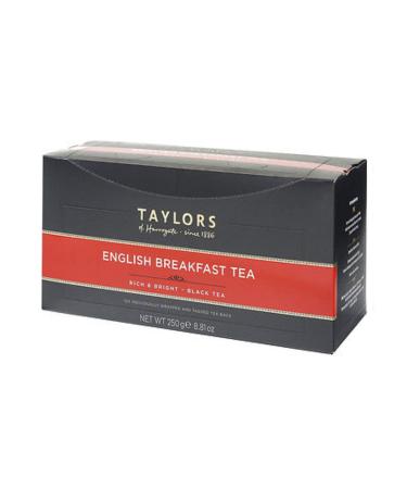 TAYLORS Taylors | Black Tea Pack English Breakfast Ho.Re.Ca - 100 Individually Wrapped Black Tea Filters | English Breakfast Tea Bags