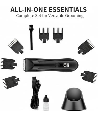Tondeuse corps homme 100% tanche body groomer men zones intimes et torse rasoir lectrique corps et rasoir intime sans douleur usage sous la douche avec longue autonomie - Buy Online on GoSupps.com