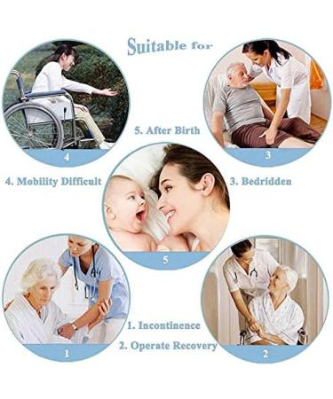 Buy Incontinence Pads for Bed 60x90cm - Waterproof Absorbent 50 Disposable Changing Mats - Buy Online on GoSupps.com