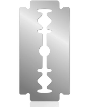 Buy TROP Stainless Steel Razor Blades Set of 10 | High-Quality Durable Ideal for Men & Women | Silver-Matt Finish - Buy Online on GoSupps.com