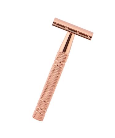 Angoily razor metal razor for women facial razor for women men's men's razor double razor beard razor shaver manual handbook blade Miss handle made of aluminum