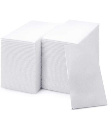 50 Disposable Bathroom Napkins - White | Disposable Guest Towels | Wedding Napkins | Paper Napkins | Linen Feel Disposable Paper Hand Towels for Guest Bathroom, Parties, Weddings, Dinners Or Events