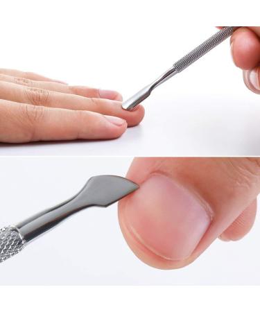 Premium Huture Haubzangen Short Corner Lifter & Nail Shaver Set - Stainless Steel Manicure & Pedicure Tools Kit - Buy Online on GoSupps.com