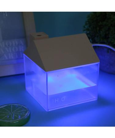 USB Humidifier Night Diffuser Night Light Aromatherapy USB Diffuser Humidifier House Shape 3-in-1 250Ml Essential Oil Diffuser Night Light Humidifier Aromatherapy - Buy Online on GoSupps.com