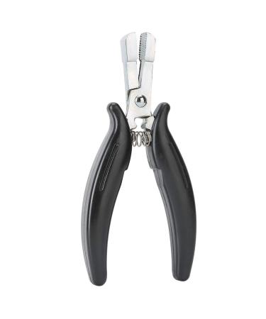 Micro Ring Bead Hair Extension Pliers Professional Hair Extension Tool Black Microlink Bead Remover Pliers for Hair