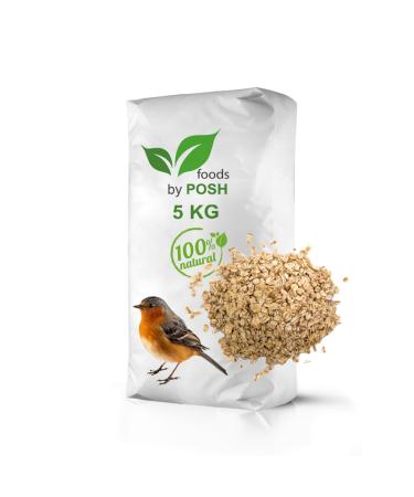 Non-GMO Oatmeal - Bird Food - Rodent Food - Horse Food (5 kg)