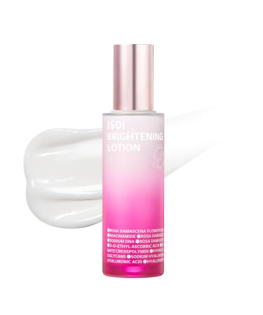 ISOI Rose PDRN Lotion Lightweight Daily Moisturizer with Niacinamide and Hyaluronic Acid for Radiant Korean Skin Care (3.04 fl.oz 90ml)