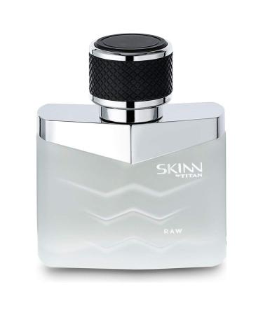 Skiin By Titan Raw Long Lasting Edp For Men - 1.69oz | Perfume For Men | Liquid Wood Scent Eau De Parfum For Men | Mens Cologne | Date for men perfume | Valentino milano for men - Buy Online on GoSupps.com