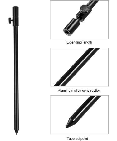 Lixada Fishing Bite Alarm Set: 3 LED Wireless Alerts, Extending Aluminum Bankstick, Padded Tool Bag - Buy Online on GoSupps.com