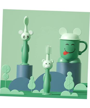 Buy Minkissy 2 Sets Newborn Toothbrush - Silicone Oral Care Training Brush for Baby Teeth Cleaning - Buy Online on GoSupps.com