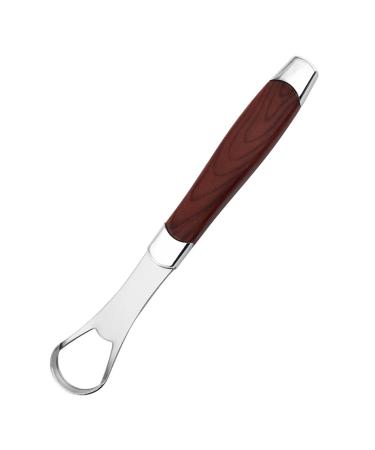 Lamala tongue scraps reduces bad breath stainless steel tongue cleaner tongue scraping scrap cleaner breath for adult children tongue scraps for adults