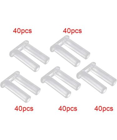 Zwindy 200 Transparent Plastic Glasses Plugs & 5 Glasses Repair Tools - Perfect for Borderless Glasses Fastening Accessories - Buy Online on GoSupps.com