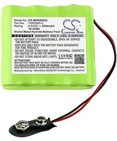 Buy SUNELL Battery Replacement for Megger TDR2000-C TDR2000/2R | International Shipping Available - Buy Online on GoSupps.com