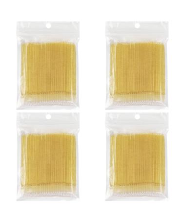 Buy 400 Pcs Glitter Crystal Micro Applicator Brushes - Disposable Eyelash Extension Wands for Lash Remover - Gold Crystal Makeup Tools - Buy Online on GoSupps.com